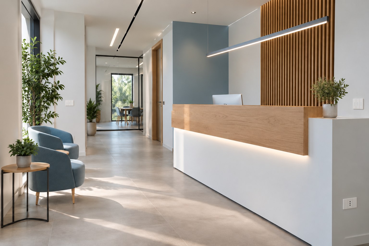Illuminazione Integrata In Un Ambiente Professionale — immagine illustrativa
